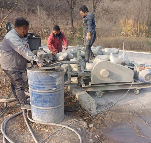 潼南路面下沉注浆
